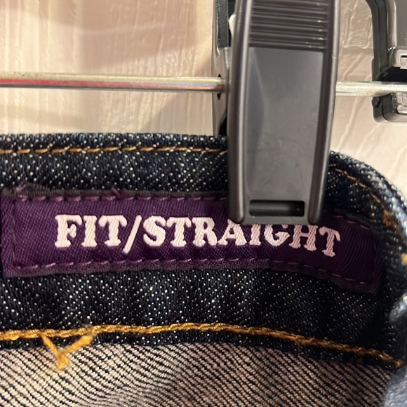 ViGoss Dark Blue Denim Jeans - Picture 12 of 13